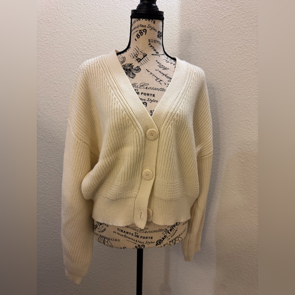 Stockholm Atelier Cream Cardigan S